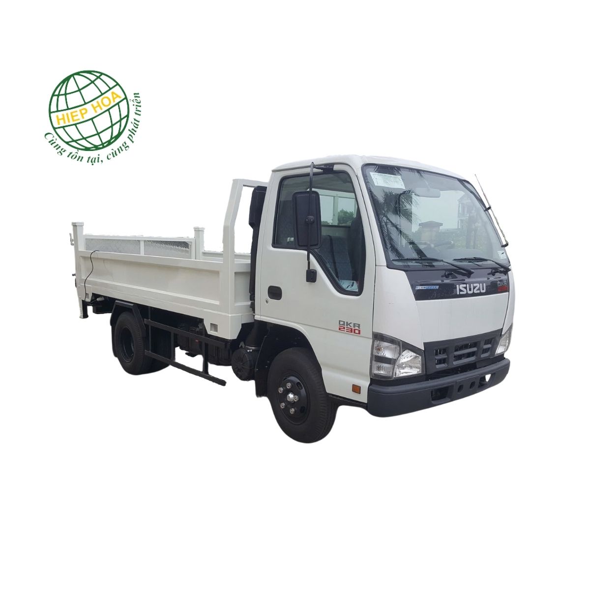 Xe tải có bàn nâng