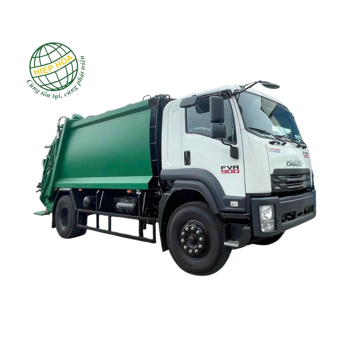 Xe cuốn ép chở rác