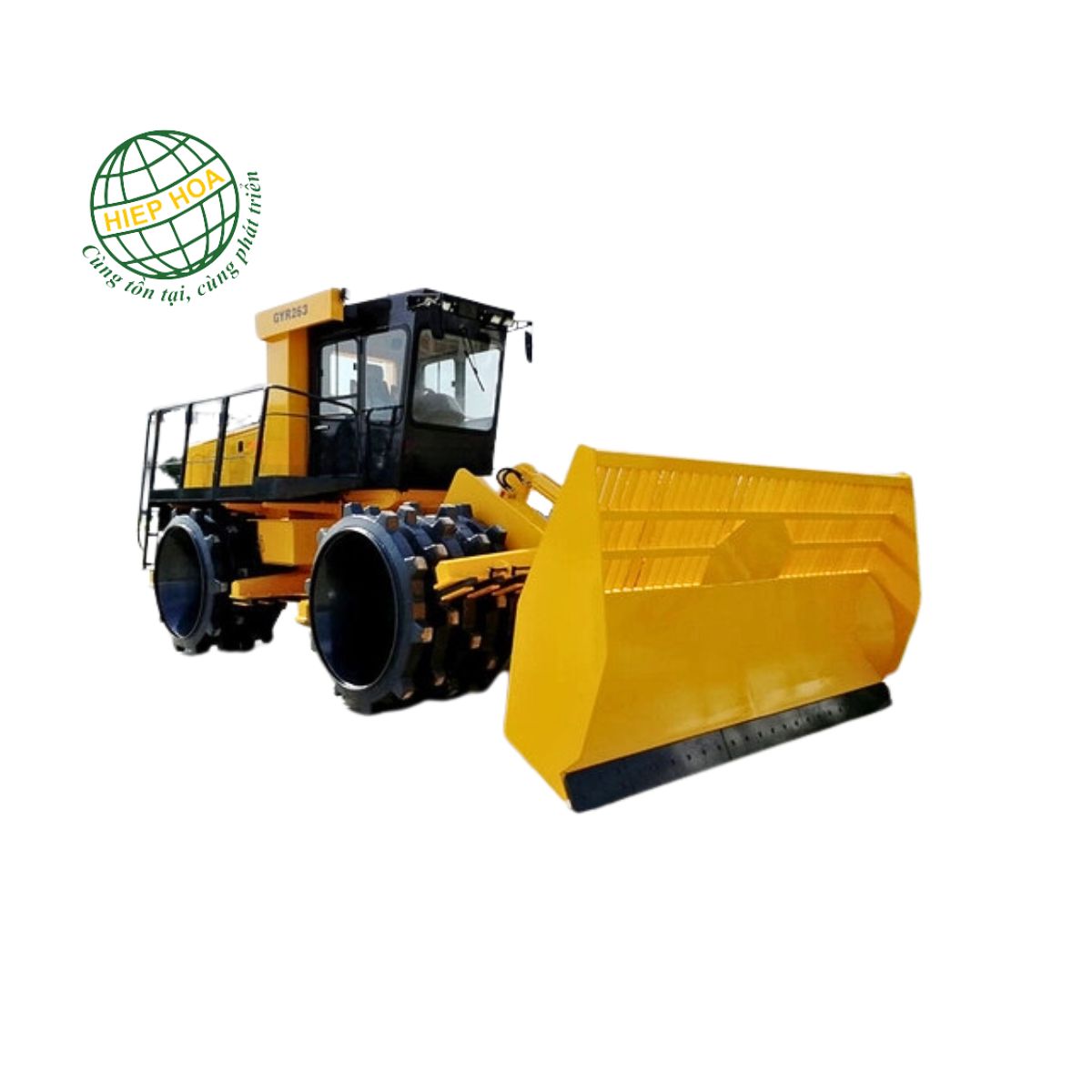 Xe Đầm Nén Ép Rác