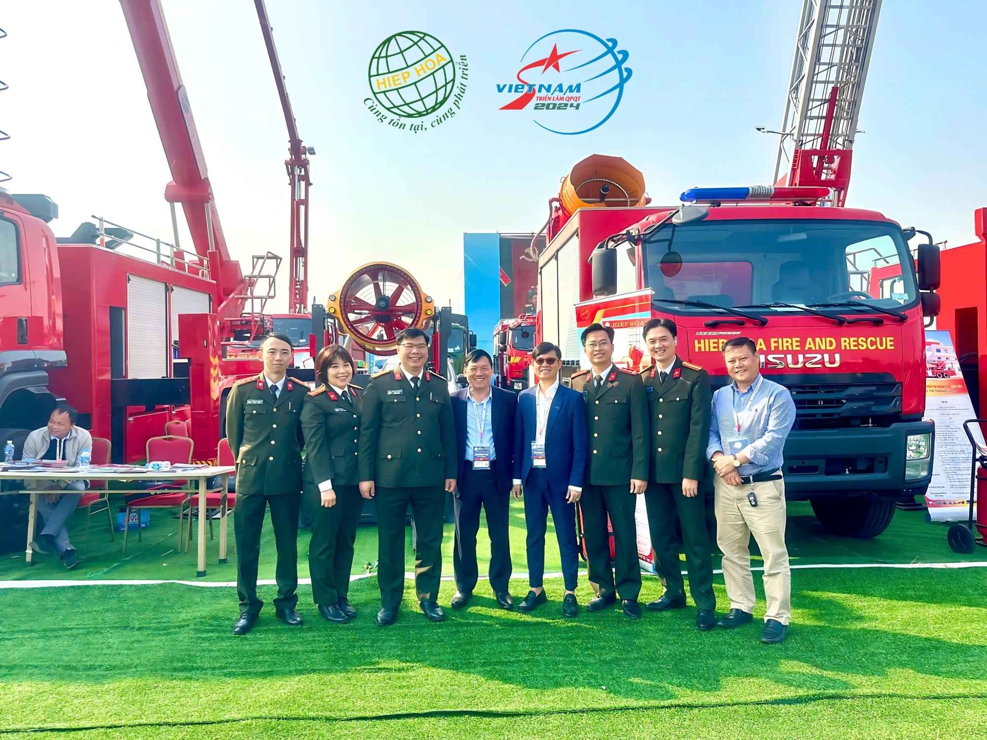 null Hiệp Hòa tại Triển lãm Quốc phòng Quốc tế 2024