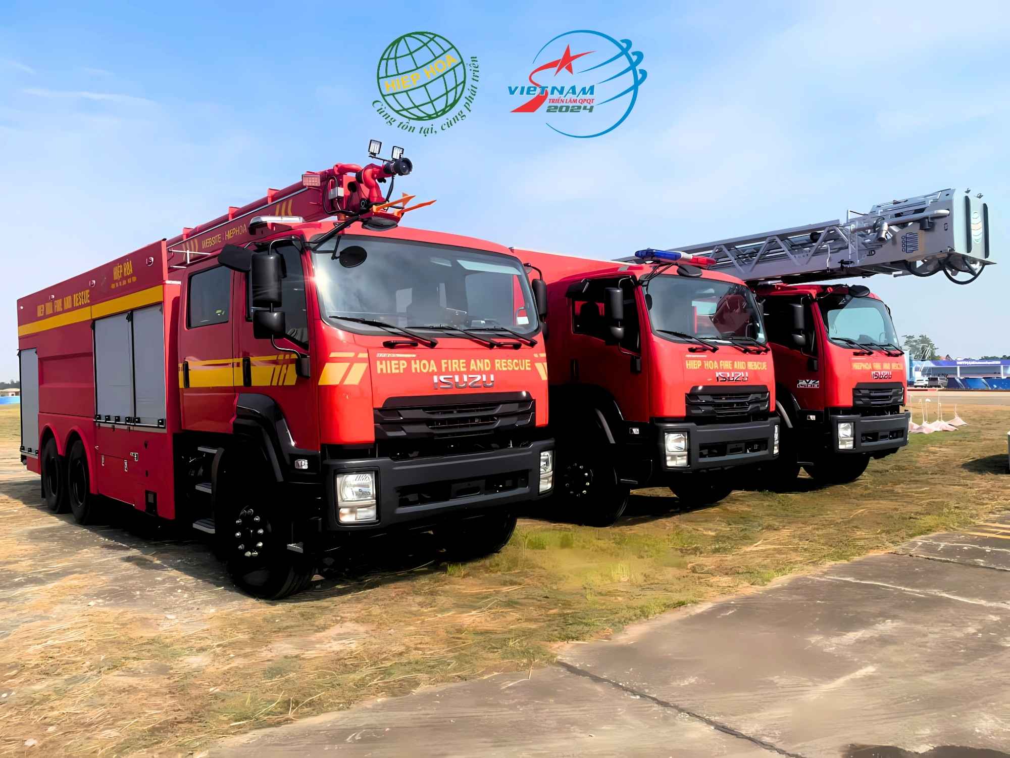 null xe phá dỡ trên cao Hiệp Hòa tại Triển lãm